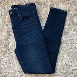 American Eagle Outfitters Women's Navy Skinny Jeans